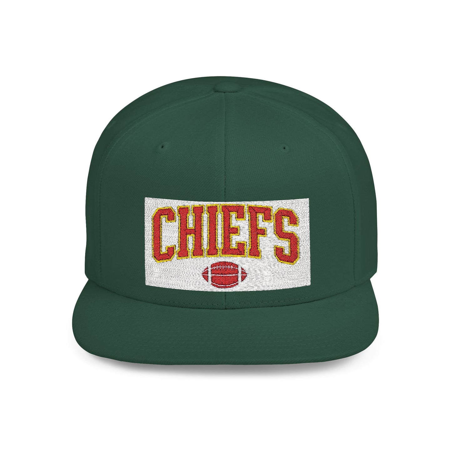 Football Snapback Cap, Game Day Gift Hat, Unisex Sports Holiday Accessory, Flat Bill