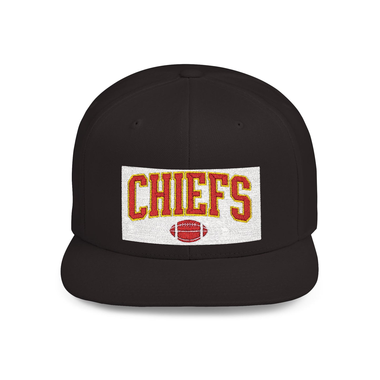Football Snapback Cap, Game Day Gift Hat, Unisex Sports Holiday Accessory, Flat Bill