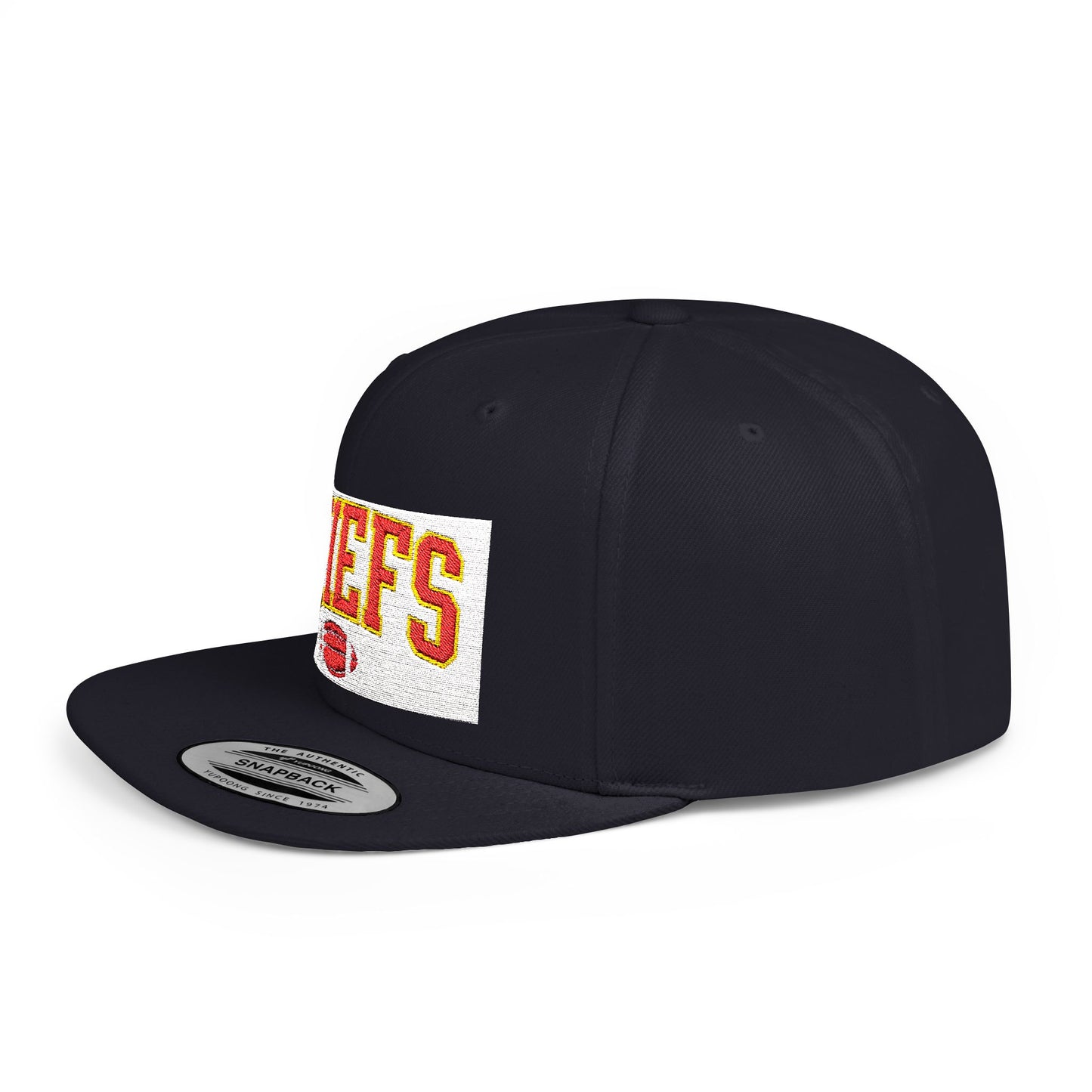 Football Snapback Cap, Game Day Gift Hat, Unisex Sports Holiday Accessory, Flat Bill
