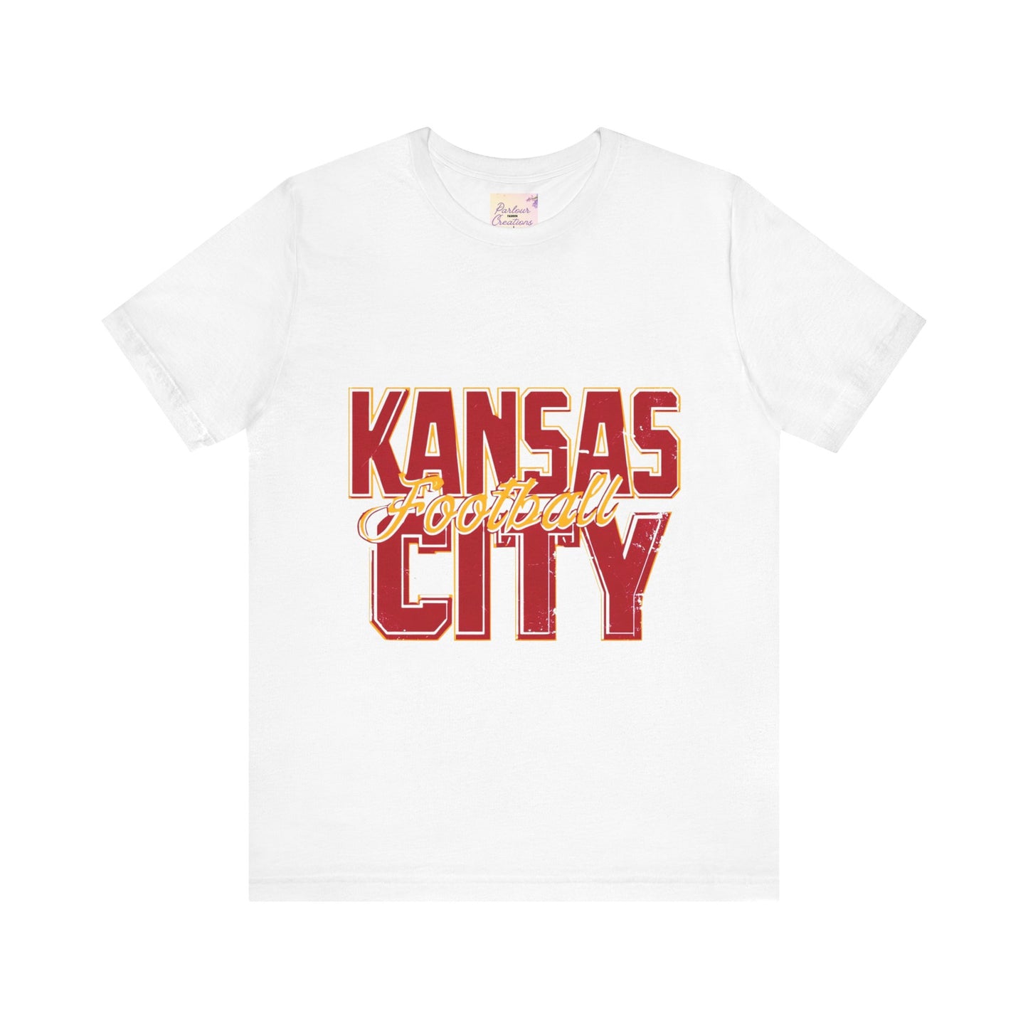 Football Party Unisex Jersey Tee, Gift for Friends, School Gym Work Everyday, Short Sleeve Shirt