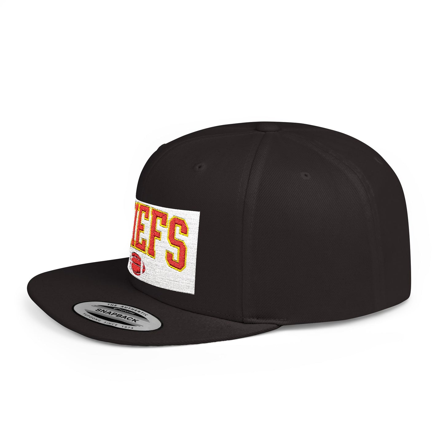 Football Snapback Cap, Game Day Gift Hat, Unisex Sports Holiday Accessory, Flat Bill