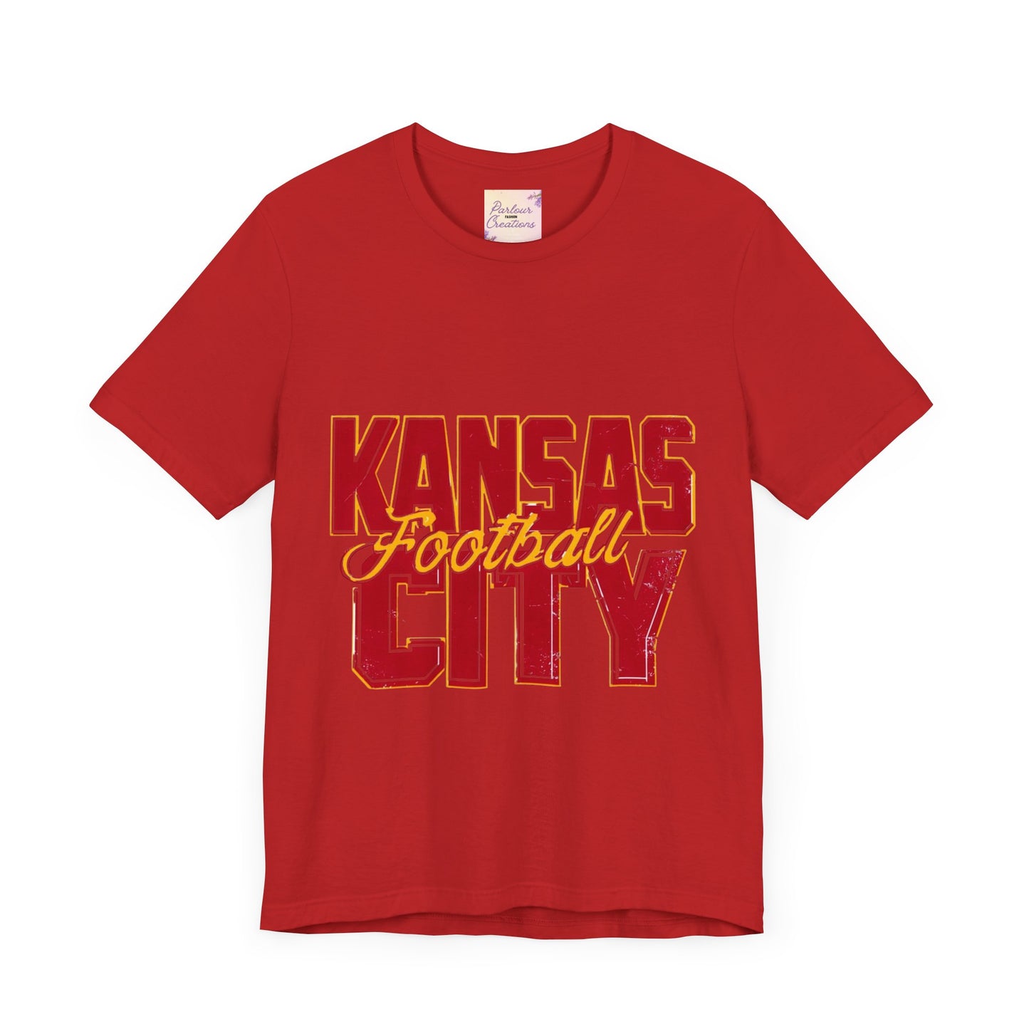 Football Party Unisex Jersey Tee, Gift for Friends, School Gym Work Everyday, Short Sleeve Shirt