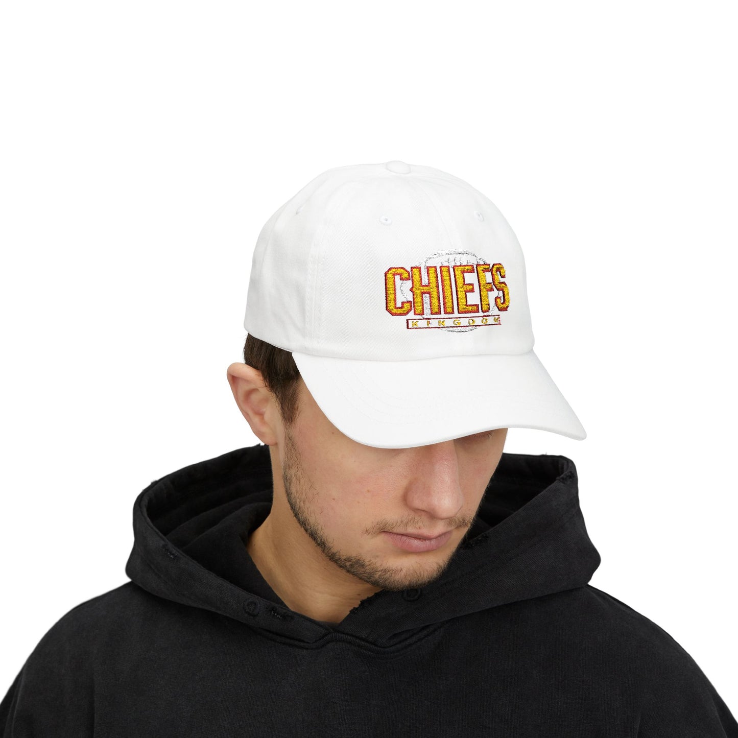 Football Dad Cap - Game Day Hat for Gym, School - Trending Sports Fan Gift, Classic Baseball Cap