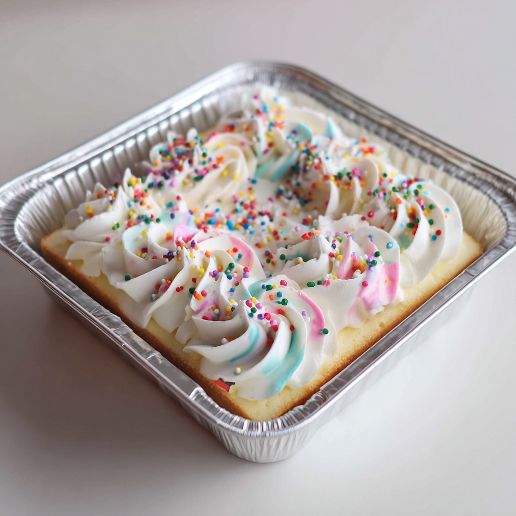 Gourmet Celiac Safe Table Cake – 8×8 Gourmet Cake for School, Potlucks & Parties