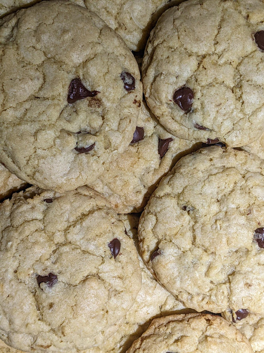 Gourmet Gluten Free Chocolate Chip Cookies-A Bakery Staple Made with Organic Ingredients & Premium Belgian Chocolate