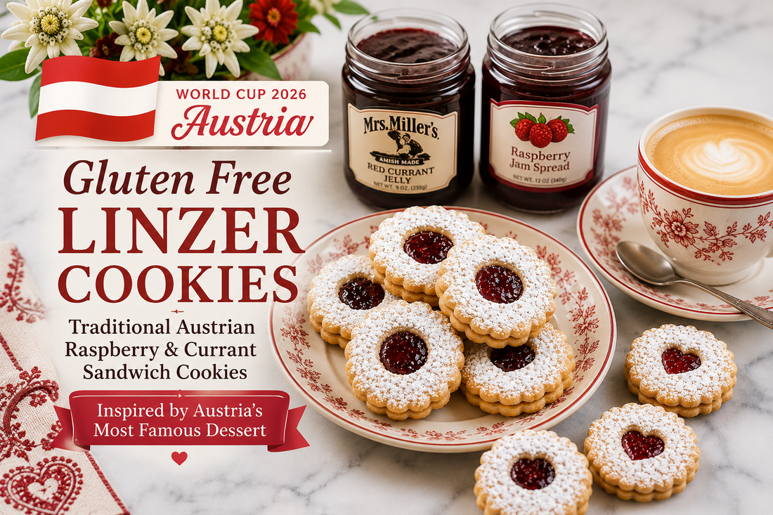 Gluten-Free Linzer Cookies (Traditional Austrian Raspberry and/or Currant Sandwich Cookies)- by Lilacs and Lemons Farmhouse Bakery
