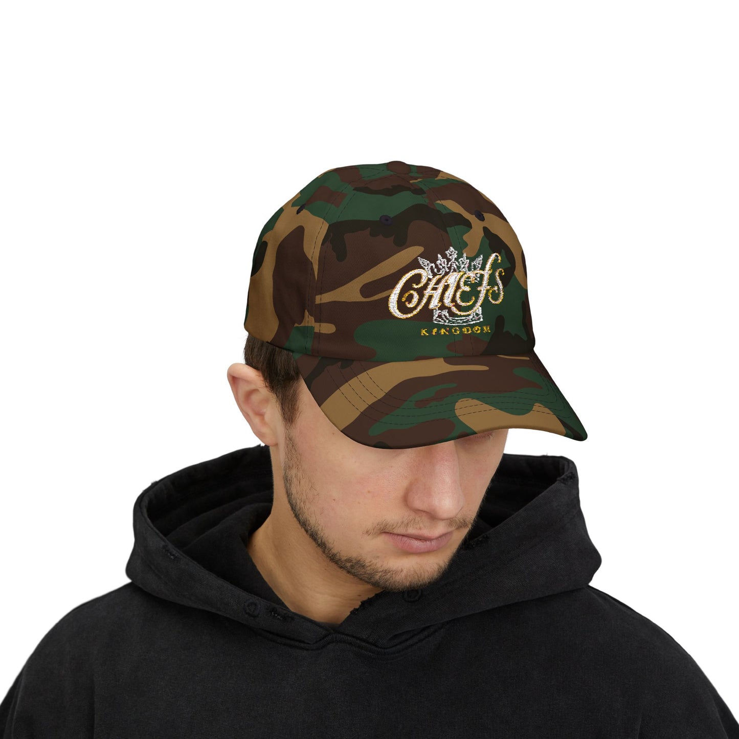 Unisex Game Day Cap - Football Fan Gift, Unisex Dad Hat, Sports Team Baseball Cap, Tailgate Accessory, Embroidered Headwear