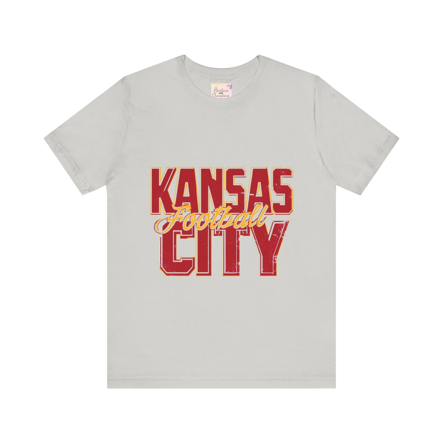 Football Party Unisex Jersey Tee, Gift for Friends, School Gym Work Everyday, Short Sleeve Shirt