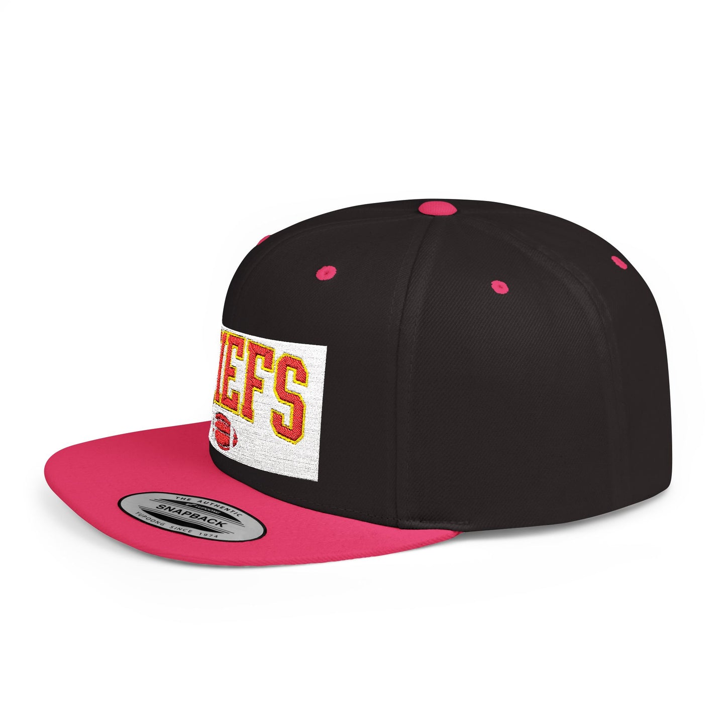 Football Snapback Cap, Game Day Gift Hat, Unisex Sports Holiday Accessory, Flat Bill