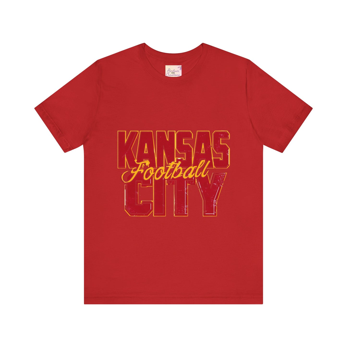Football Party Unisex Jersey Tee, Gift for Friends, School Gym Work Everyday, Short Sleeve Shirt