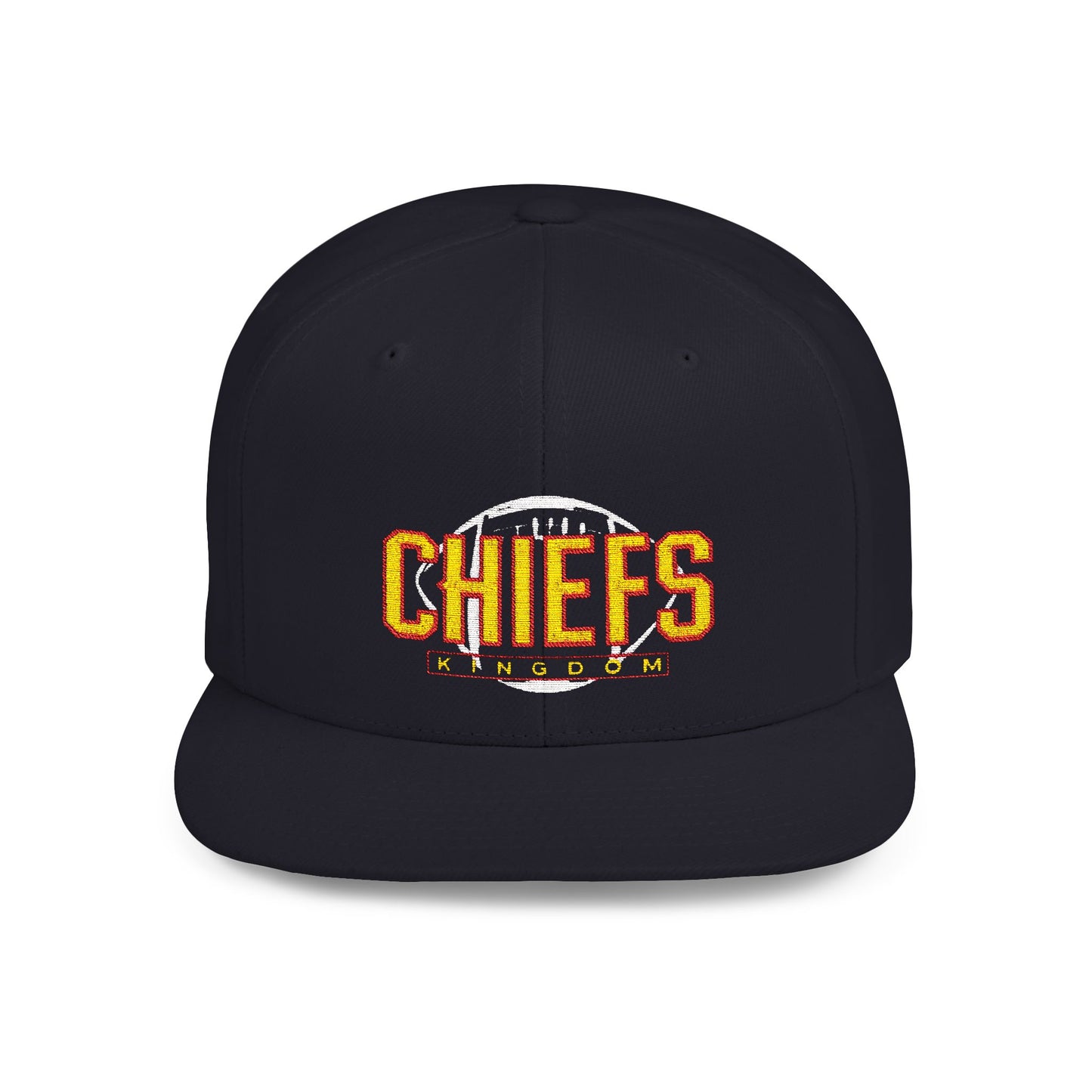 Unisex Football Snapback Cap, Game Day Gift Hat, Unisex Sports Holiday Accessory, Flat Bill