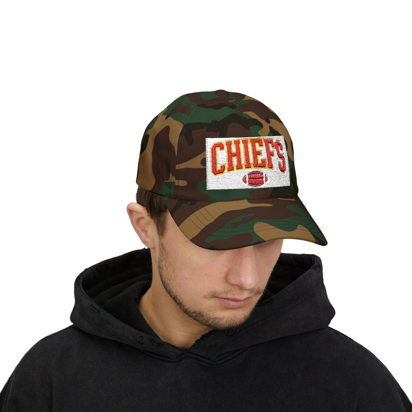 Football Dad Cap - Perfect Gift for Game Day, Fathers Day, Holiday - Unisex Headwear