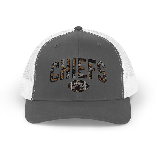 Snapback Trucker Cap, Football Snapback Cap, Game Day Gift Hat, Unisex Sports Holiday Accessory