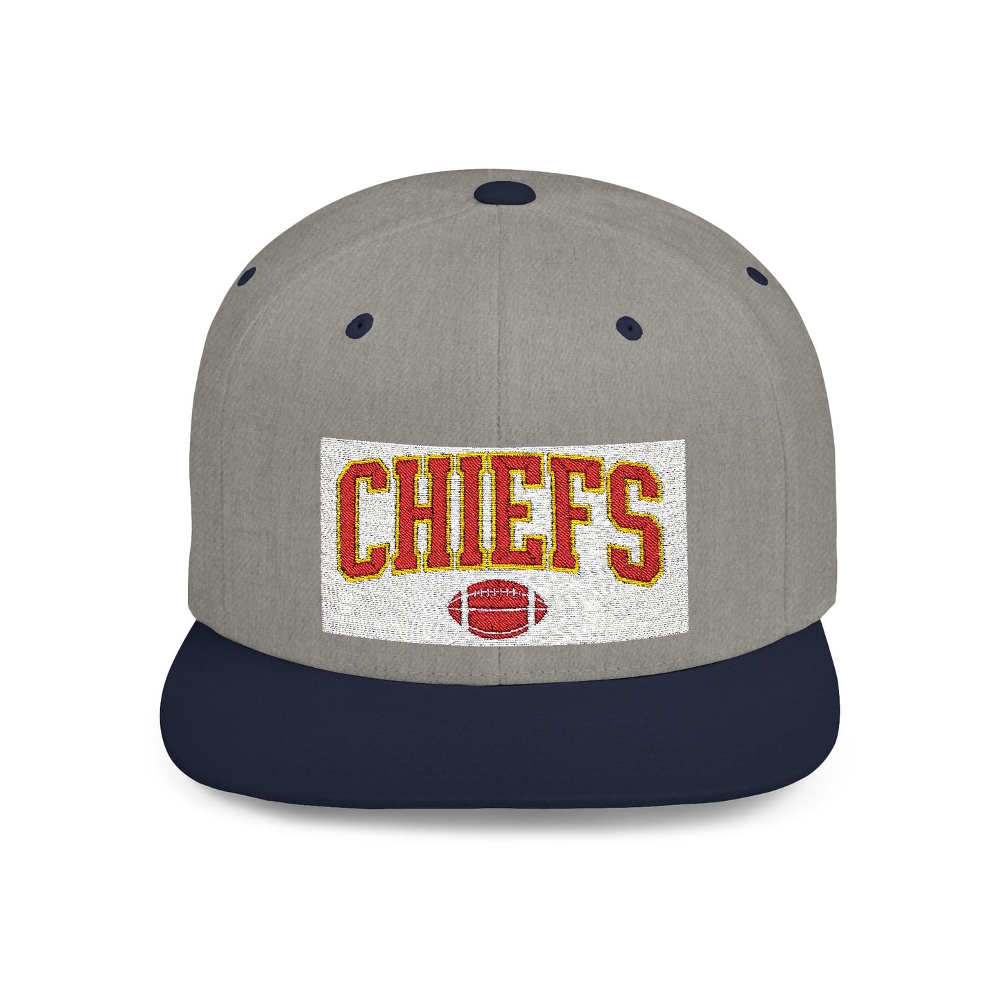 Football Snapback Cap, Game Day Gift Hat, Unisex Sports Holiday Accessory, Flat Bill