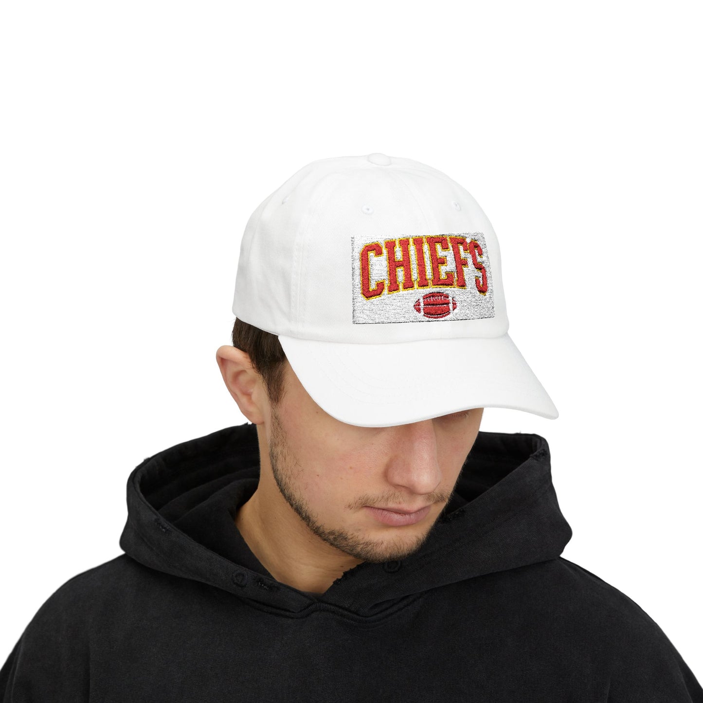 Football Dad Cap - Perfect Gift for Game Day, Fathers Day, Holiday - Unisex Headwear