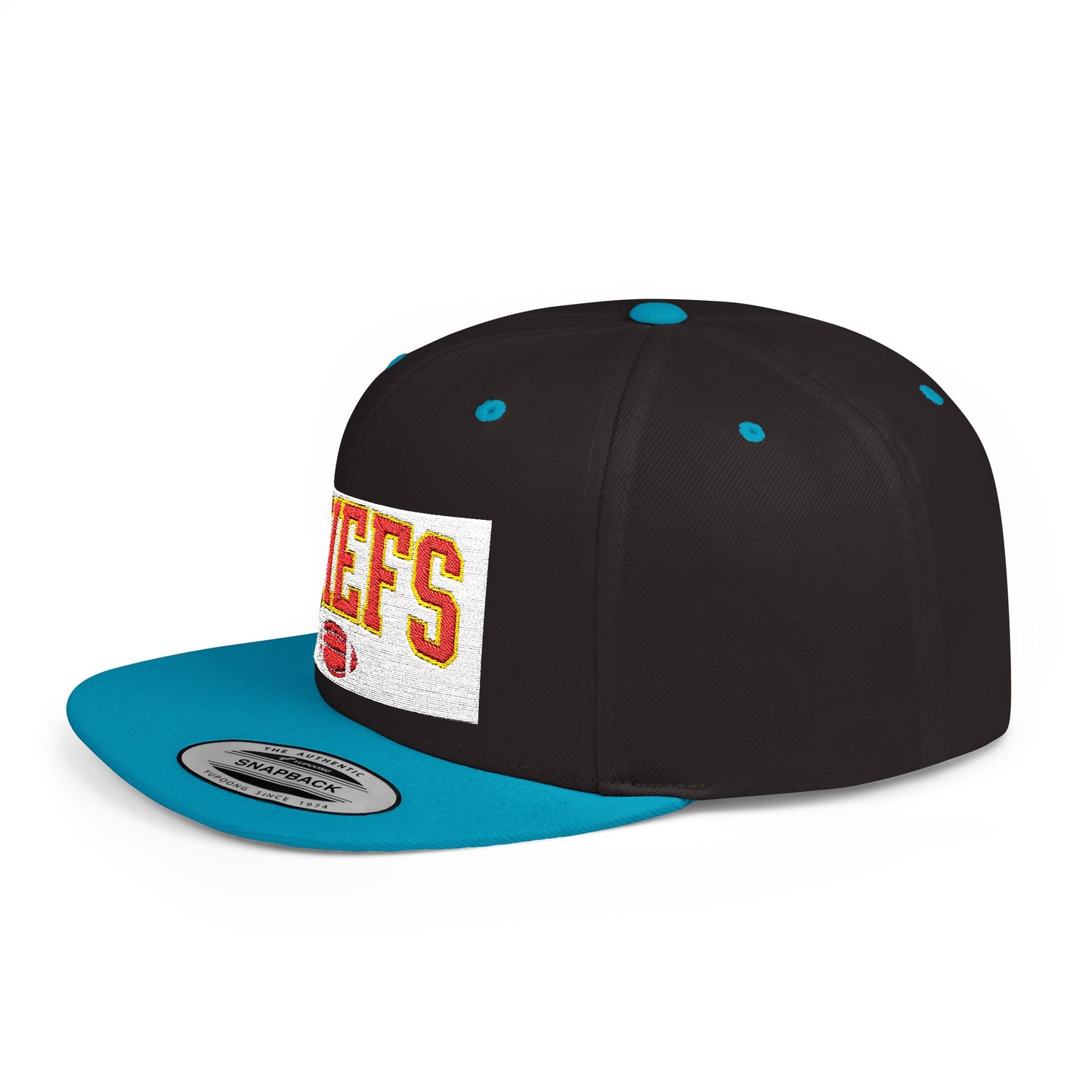 Football Snapback Cap, Game Day Gift Hat, Unisex Sports Holiday Accessory, Flat Bill