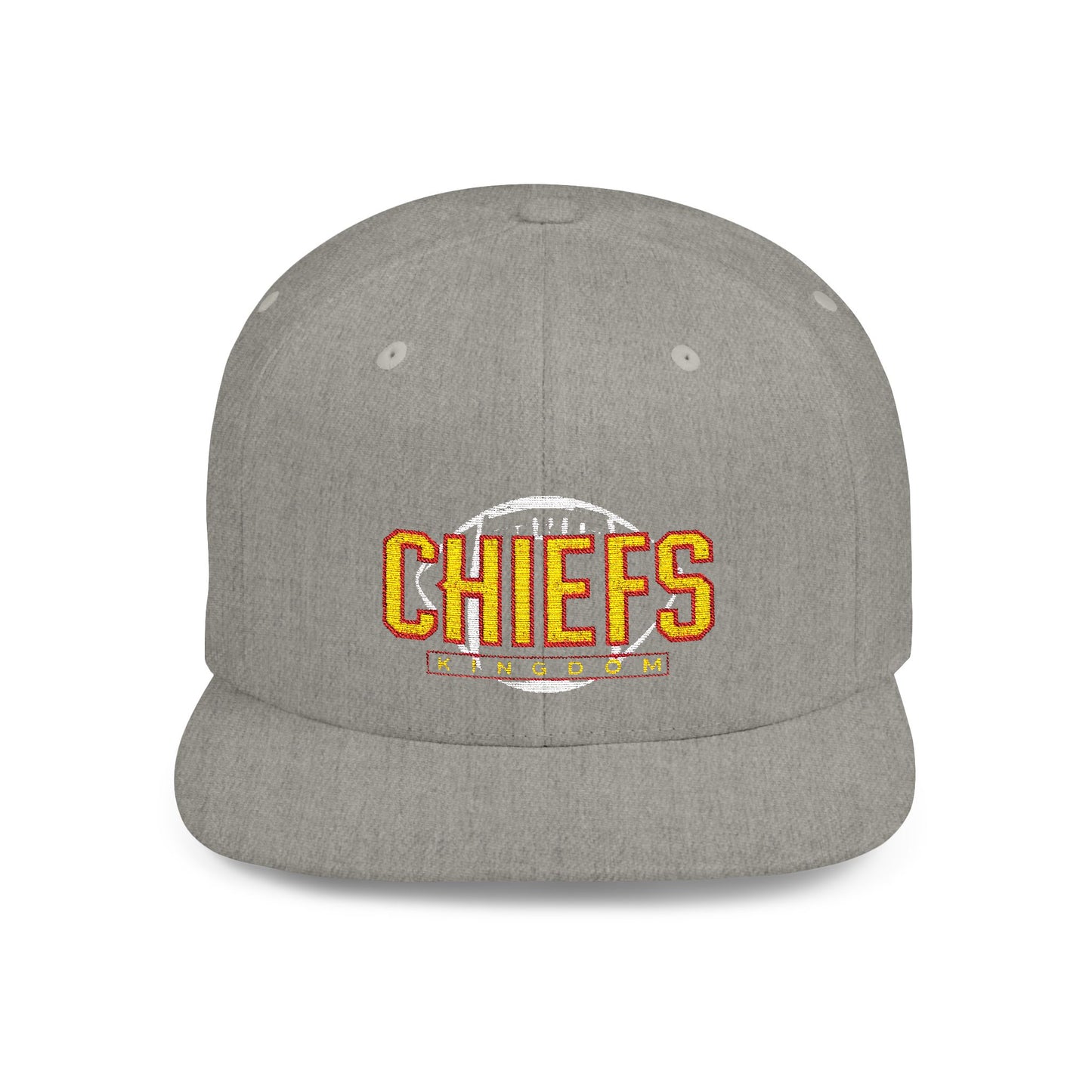 Unisex Football Snapback Cap, Game Day Gift Hat, Unisex Sports Holiday Accessory, Flat Bill