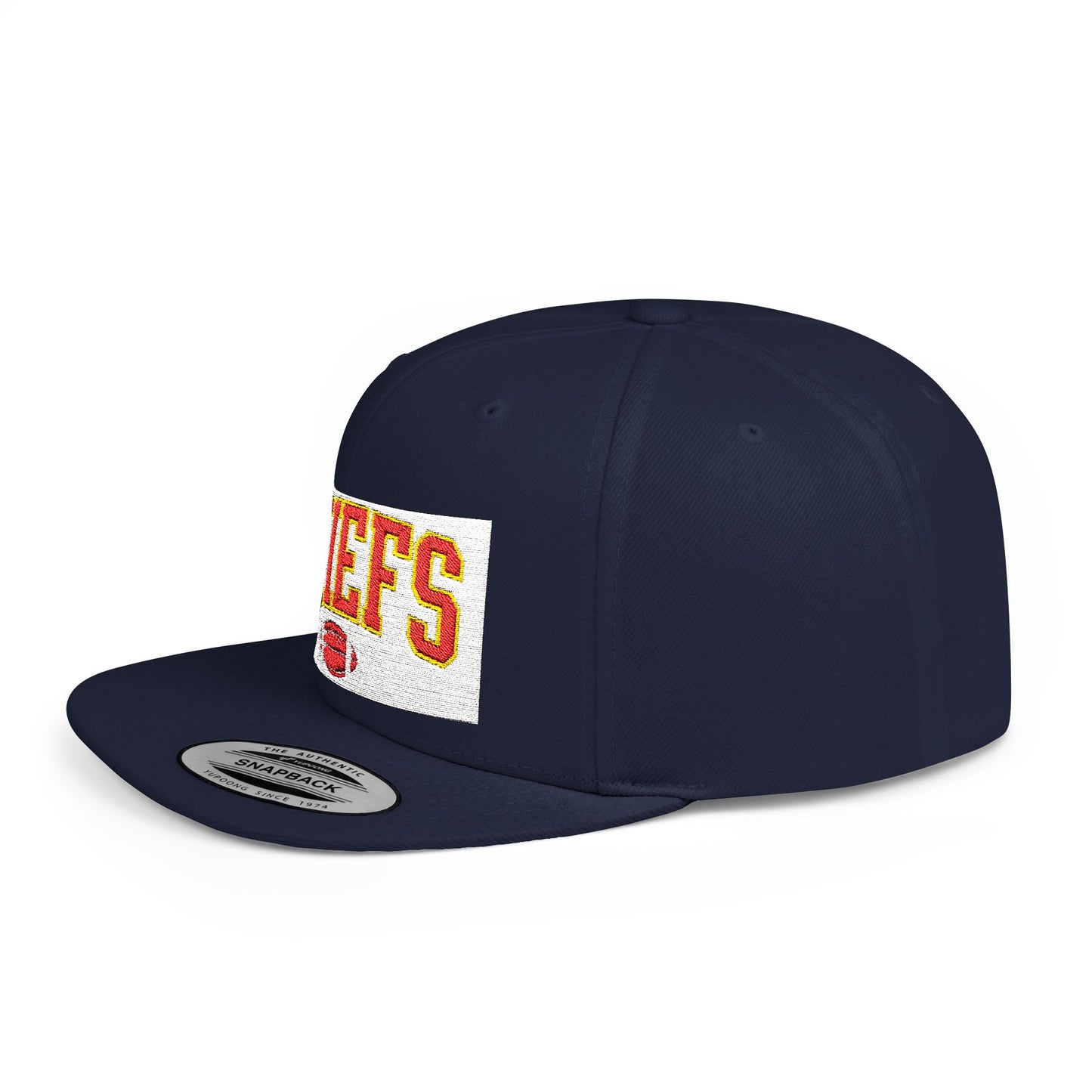 Football Snapback Cap, Game Day Gift Hat, Unisex Sports Holiday Accessory, Flat Bill