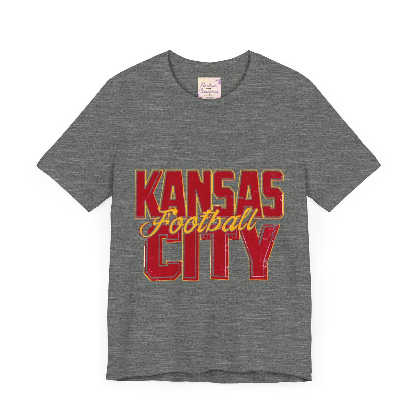 Football Party Unisex Jersey Tee, Gift for Friends, School Gym Work Everyday, Short Sleeve Shirt