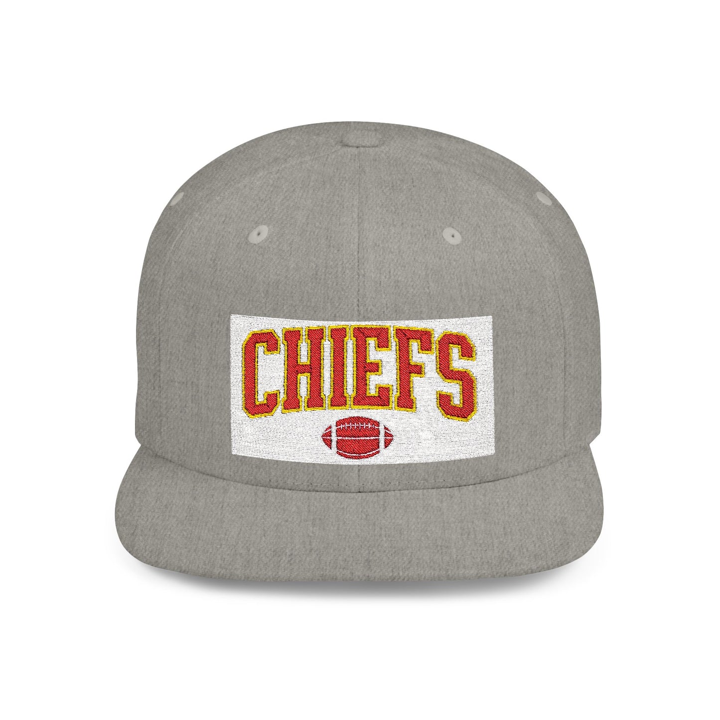 Football Snapback Cap, Game Day Gift Hat, Unisex Sports Holiday Accessory, Flat Bill
