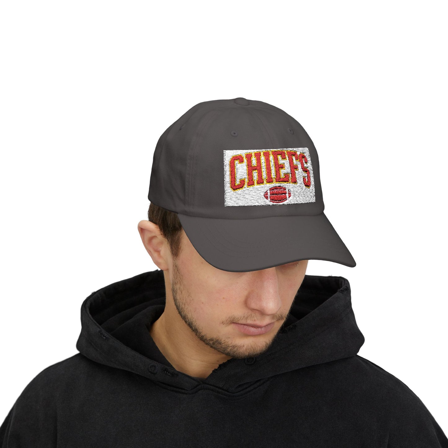 Football Dad Cap - Perfect Gift for Game Day, Fathers Day, Holiday - Unisex Headwear