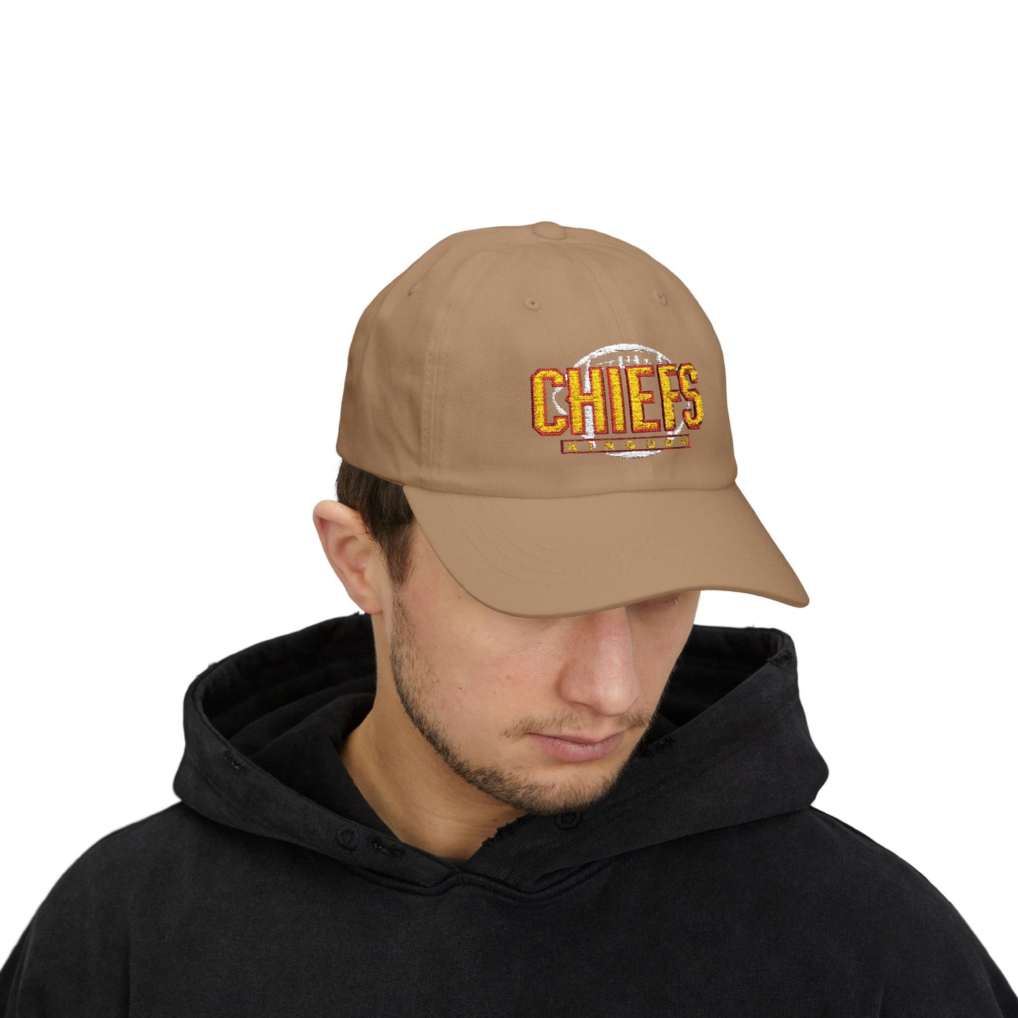 Football Dad Cap - Game Day Hat for Gym, School - Trending Sports Fan Gift, Classic Baseball Cap