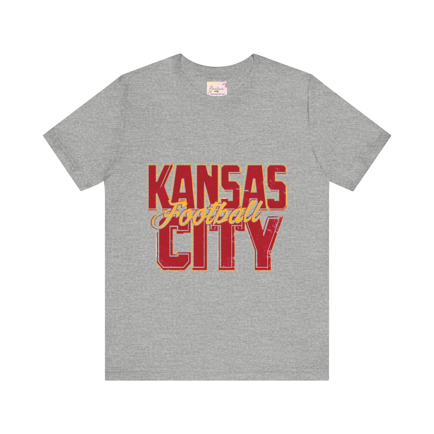 Football Party Unisex Jersey Tee, Gift for Friends, School Gym Work Everyday, Short Sleeve Shirt