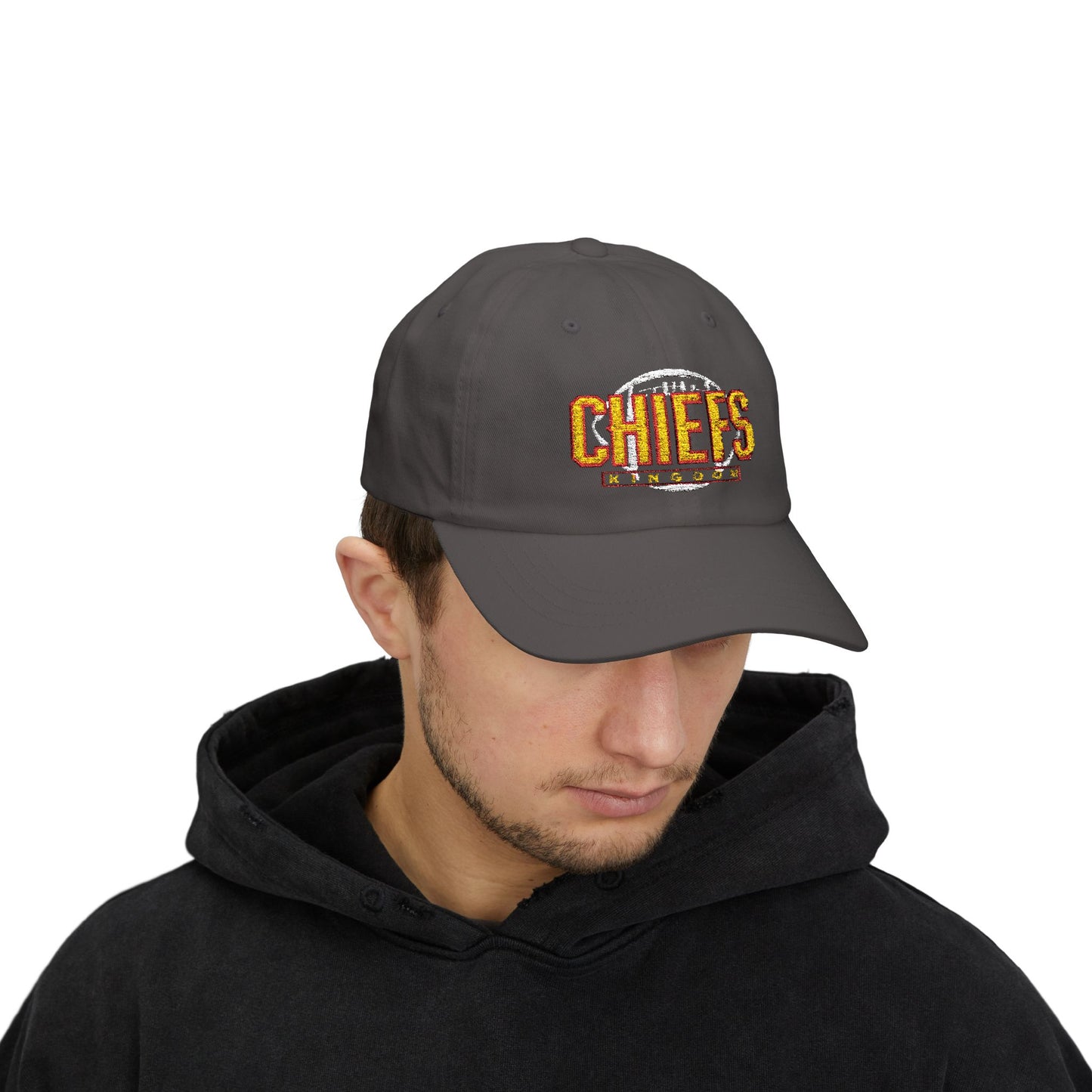 Football Dad Cap - Game Day Hat for Gym, School - Trending Sports Fan Gift, Classic Baseball Cap