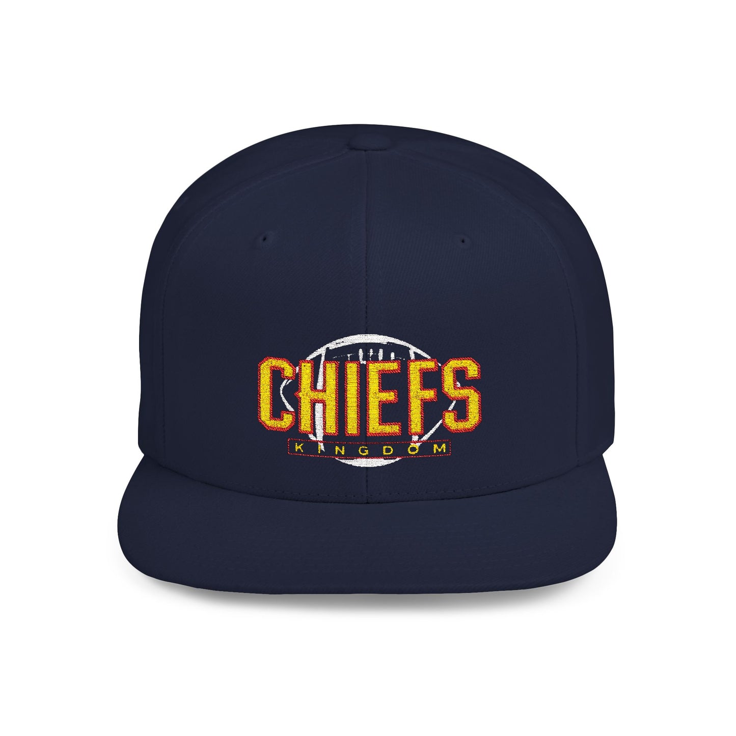Unisex Football Snapback Cap, Game Day Gift Hat, Unisex Sports Holiday Accessory, Flat Bill