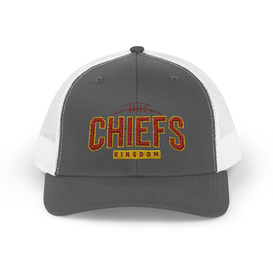 Football Snapback Trucker Cap, Football Gift Cap, Unisex Football Season Hat, Sports Fan Cap, Game Day Hat