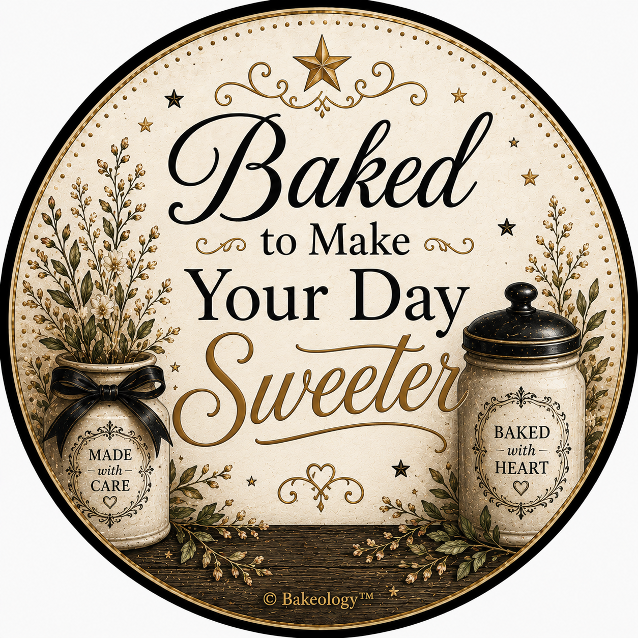 Bakery Product Label Templates | Cupcake Packaging Labels + Free Award-Winning Eggless Vanilla Cake Recipe