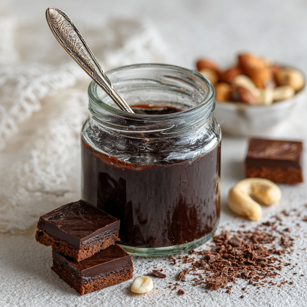 Gourmet Spoon Fudge | Handcrafted Small-Batch Artisan Chocolate Treats|  6 oz Jar