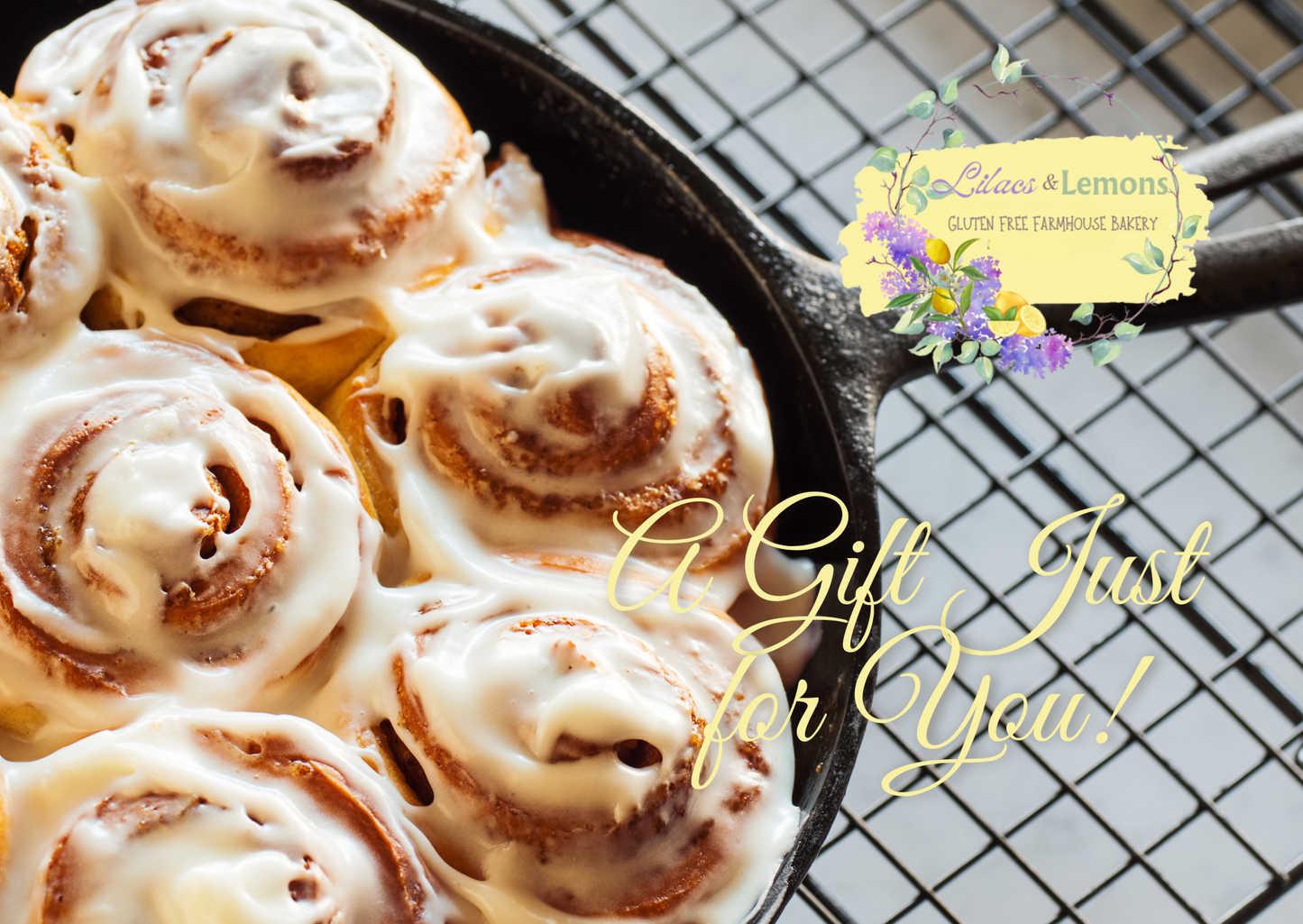Lilacs & Lemons Farmhouse Bakery Gift Cards | Personal or Corporate Gift | Instant Online-Only E-Gift Cards for Allergen-Adaptable Desserts, Events, Retain and Experiences
