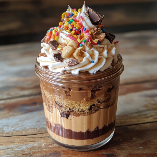 Peanut Butter Cup Cupcake Dessert Jar – Decadent, Rich & Irresistible | Celiac Safe