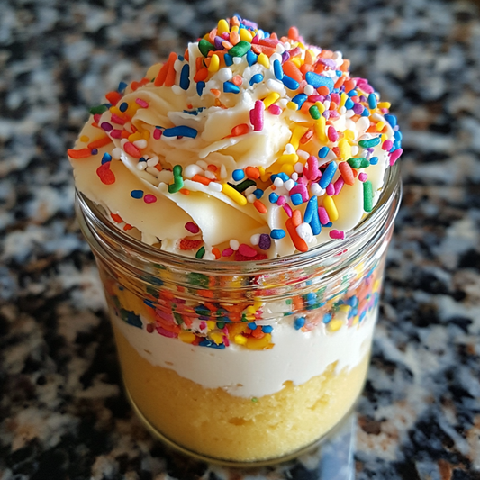 Celiac Safe Birthday Bliss Cake Jar – Handcrafted & Organic