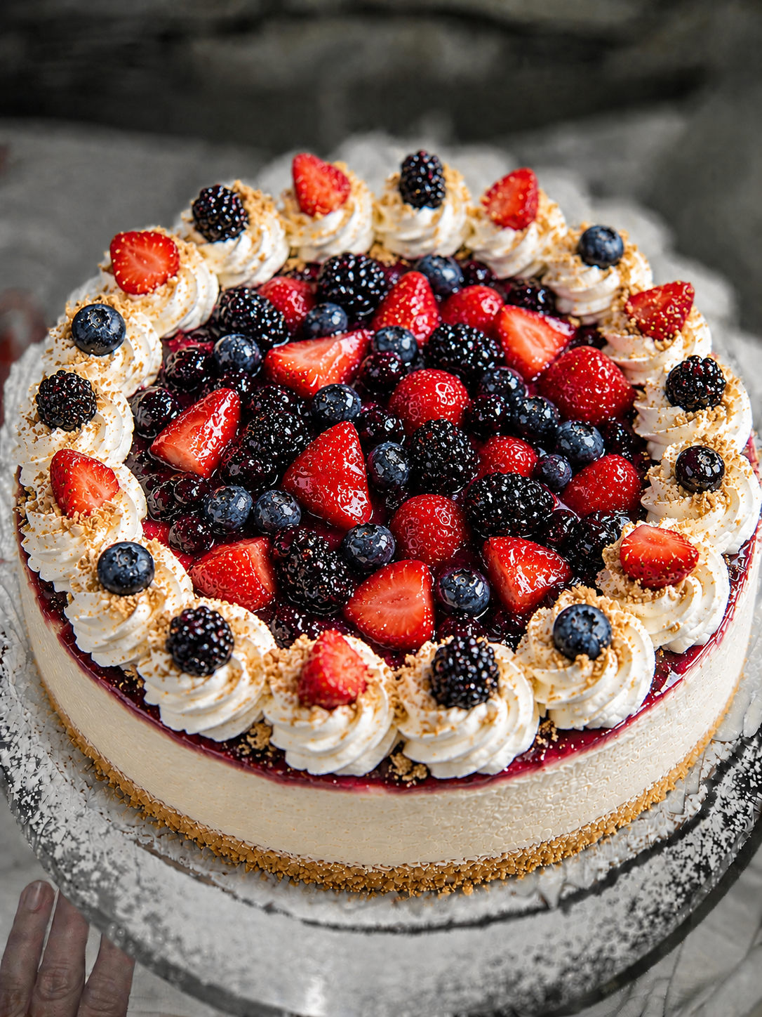 Kansas City Luxury New York Style Cheesecake | 3" Mini Cheesecakes by the Dozen or 9" Sliced Cheesecake
